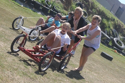 Parkies hou Pretstap